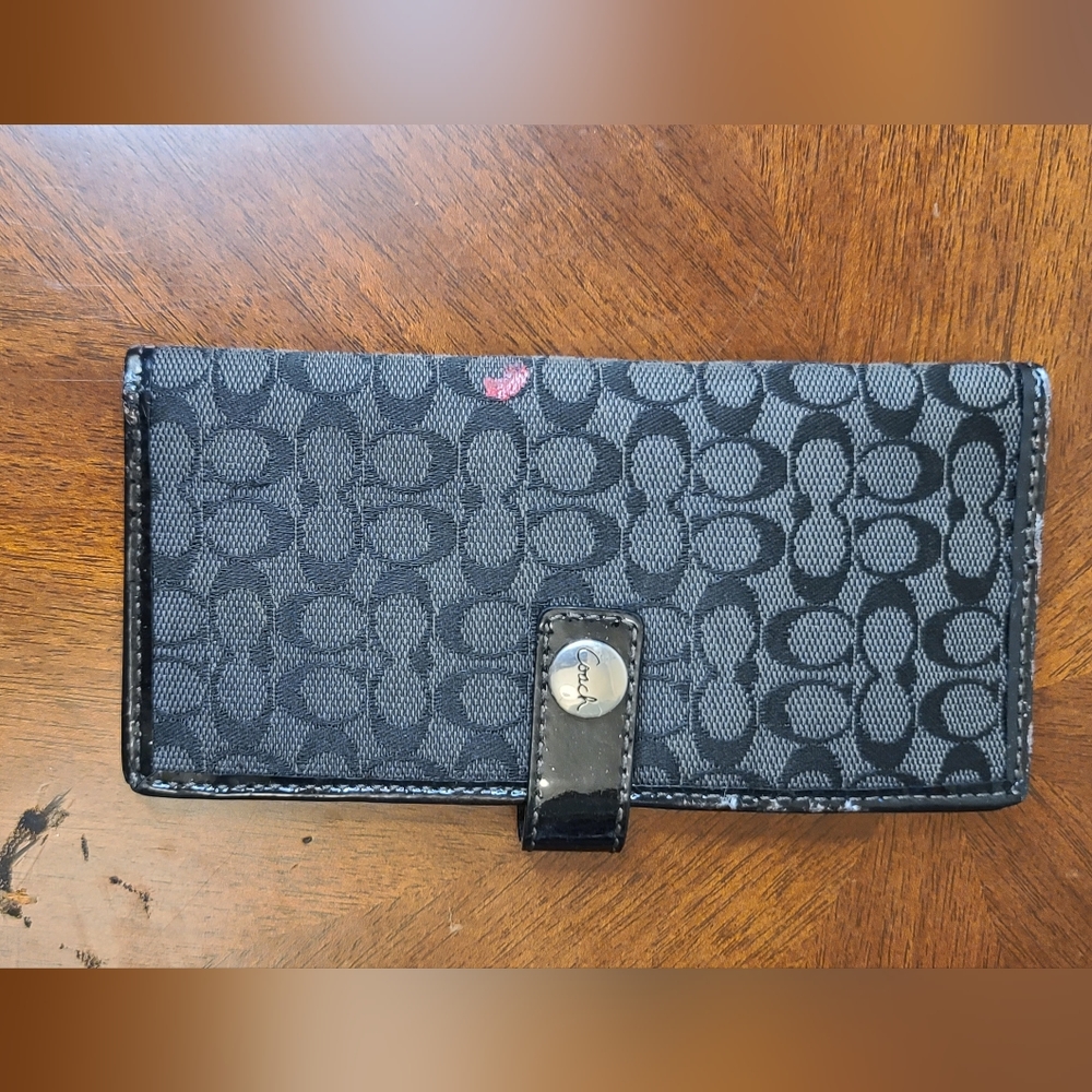 Coach Wallet women black